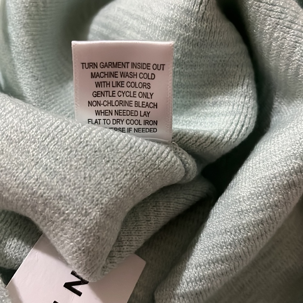 LA Hearts PacSun Mint Cropped Sweater Knit Halter Cami with Criss-Cross Back NWT - Picture 11 of 11